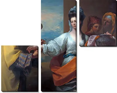 Ребекка получает браслет у колодца