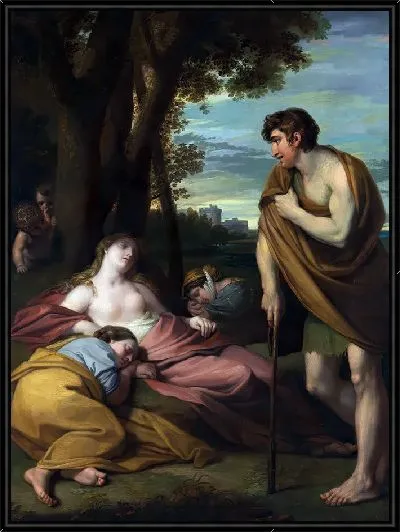 Картина Кимон и Ифигения