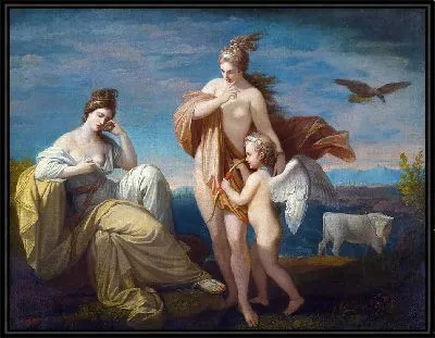 Картина Венера и Европа