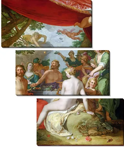 Пир богов на свадьбе Пелея и Фетиды