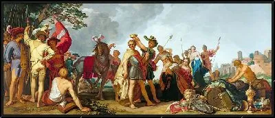 Картина Сцена коронации