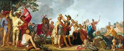 Картина Сцена коронации