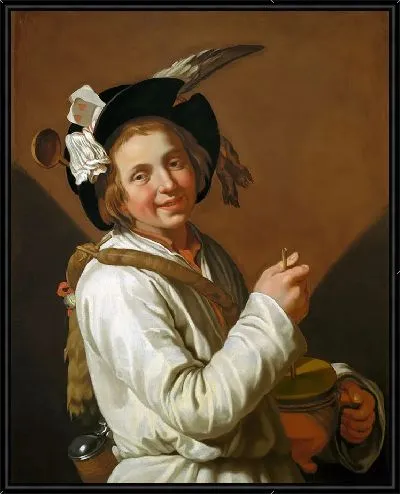 Картина Мальчик с грохочущим горшком