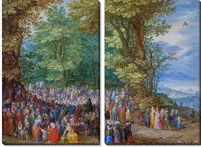 Картина Нагорная проповедь (главный вид, спереди)