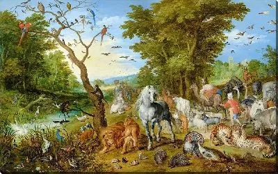 Вход животных в Ноев ковчег