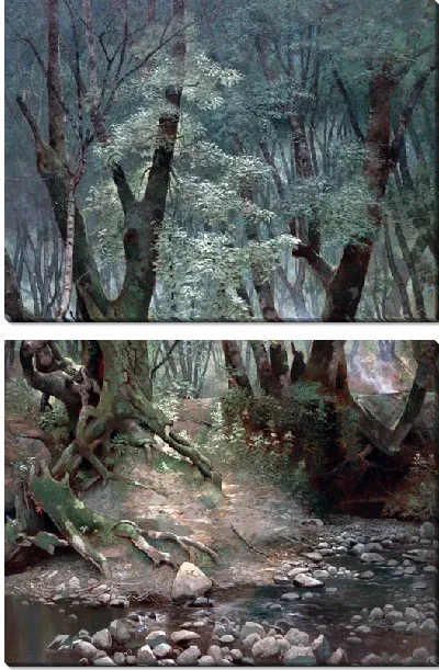 Модульная картина Лес (Forest) №21
