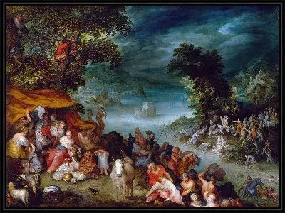 Потоп с Ноевым ковчегом