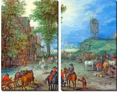 Картина Остановка