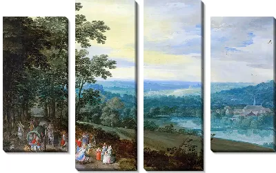 Картина Лесная ярмарка