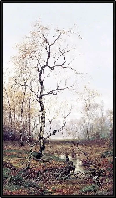 Картина Березка (Birch)