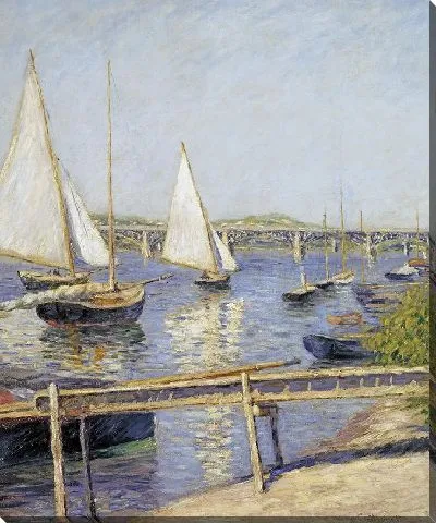 Картина Парусные лодки в Аржантёе