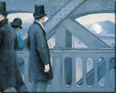 Картина На мосту Европы