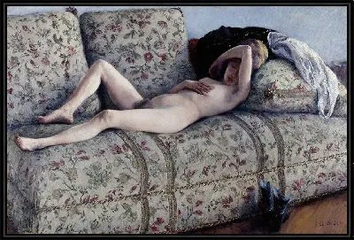 Обнаженная на диване