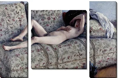 Обнаженная на диване