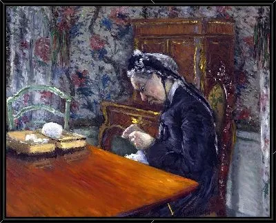 Картина Мисс Буасьер Вязание