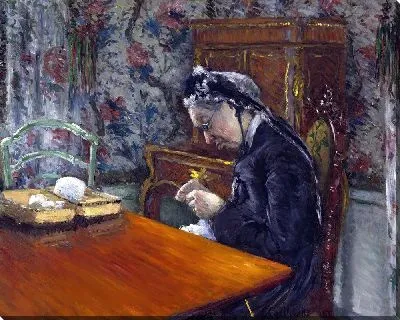 Картина Мисс Буасьер Вязание