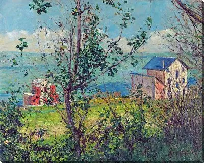 Картина Коттедж в Трувиле