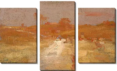 Пастораль в желтом и сером — цветное впечатление от Темплстоу