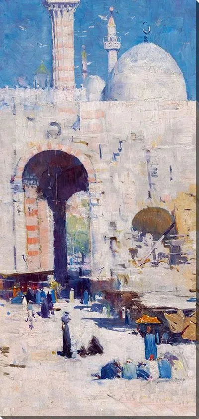 Картина Каирская улица [или Мечеть Султана Хасана]