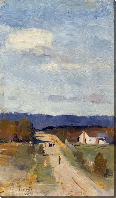 Картина Дорога к хребтам