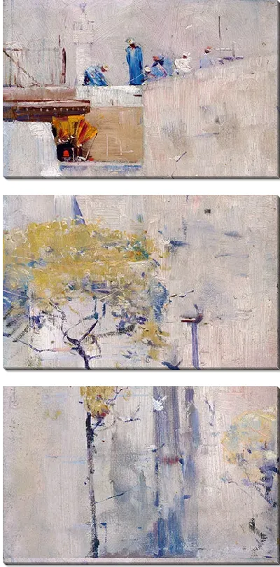 Картина Строители домов, Каир