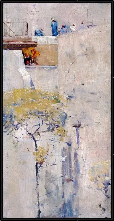 Картина Строители домов, Каир