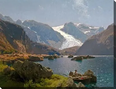 Картина Горное озеро (Mountain lake)