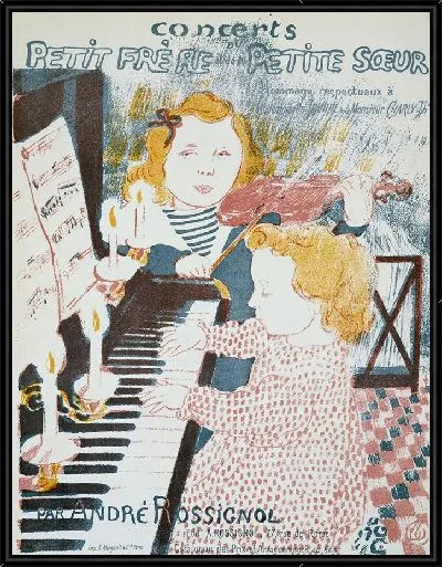 Картина Концерты для младшего брата и сестры (Ноты к Концерту для младшего брата и сестры Андре Россиньоля)