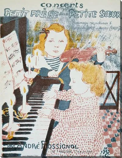 Картина Концерты для младшего брата и сестры (Ноты к Концерту для младшего брата и сестры Андре Россиньоля)