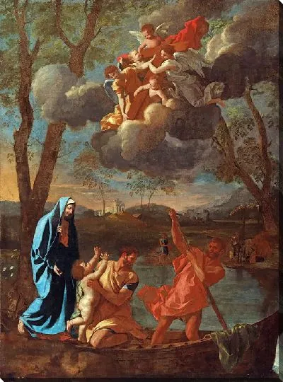 Картина Возвращение Святого Семейства в Назарет