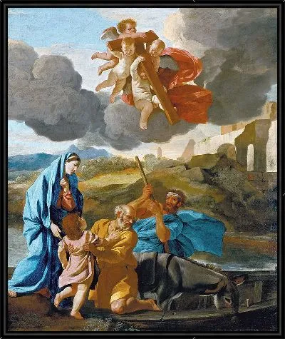 Картина Возвращение Святого Семейства из Египта