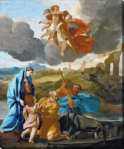 Картина Возвращение Святого Семейства из Египта