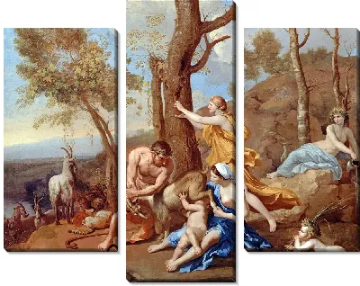 Картина Воспитание Юпитера