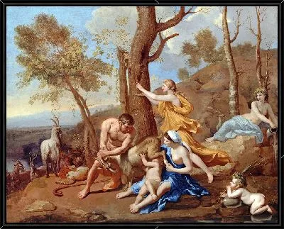 Картина Воспитание Юпитера