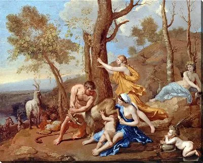 Картина Воспитание Юпитера