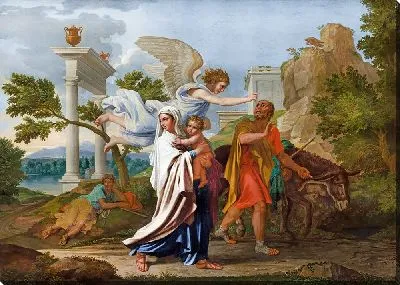 Картина Бегство в Египет