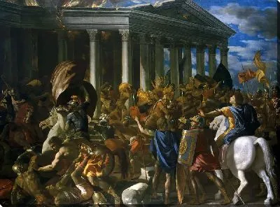 Картина Разрушение и разграбление Иерусалимского храма