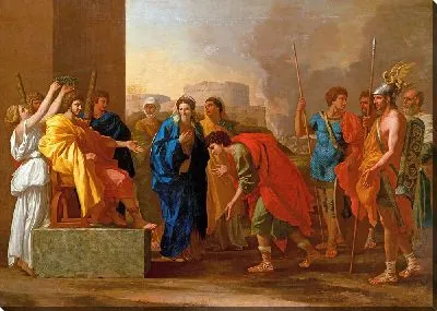 Картина Воздержание Сципиона