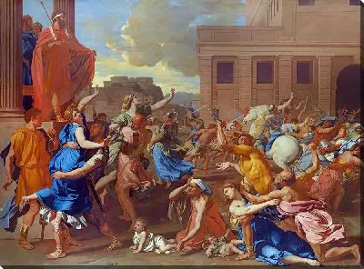 Картина Похищение сабинянок