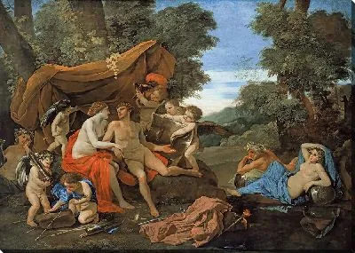 Картина Марс и Венера