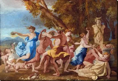 Картина Вакханалия перед семестром