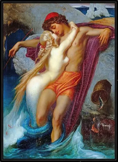 Картина Рыбак и Сирена