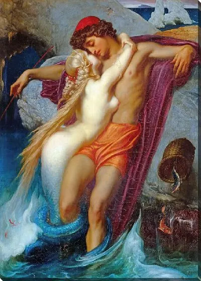 Картина Рыбак и Сирена