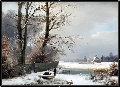 Картина Зима (Winter) №10