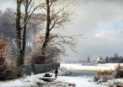 Картина Зима (Winter) №10