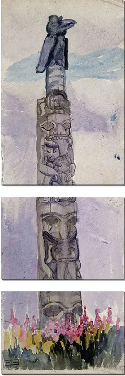 Картина Скеданс, острова Королевы Шарлотты