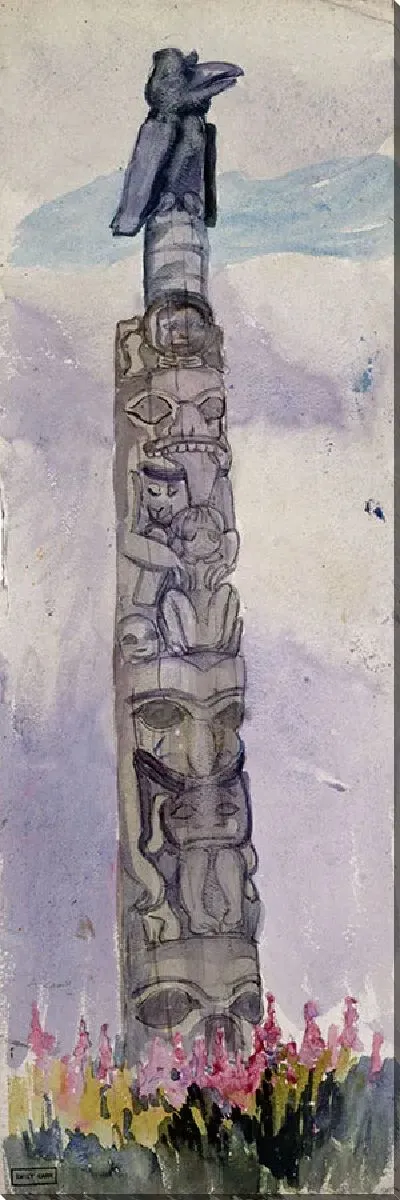 Картина Скеданс, острова Королевы Шарлотты