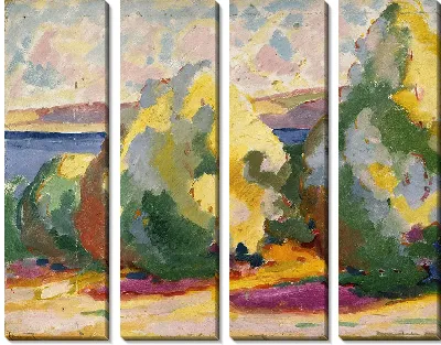 Картина Исследование цвета и формы