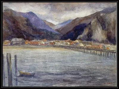 Скагуэй из End of Wharf - Холодный ветер - Уф!