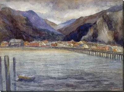 Скагуэй из End of Wharf - Холодный ветер - Уф!